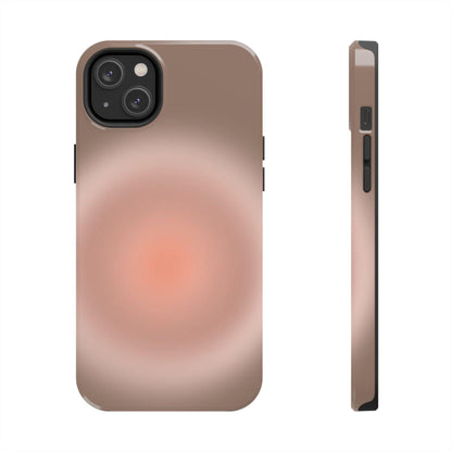 Taupe Aura Tough iPhone Cases