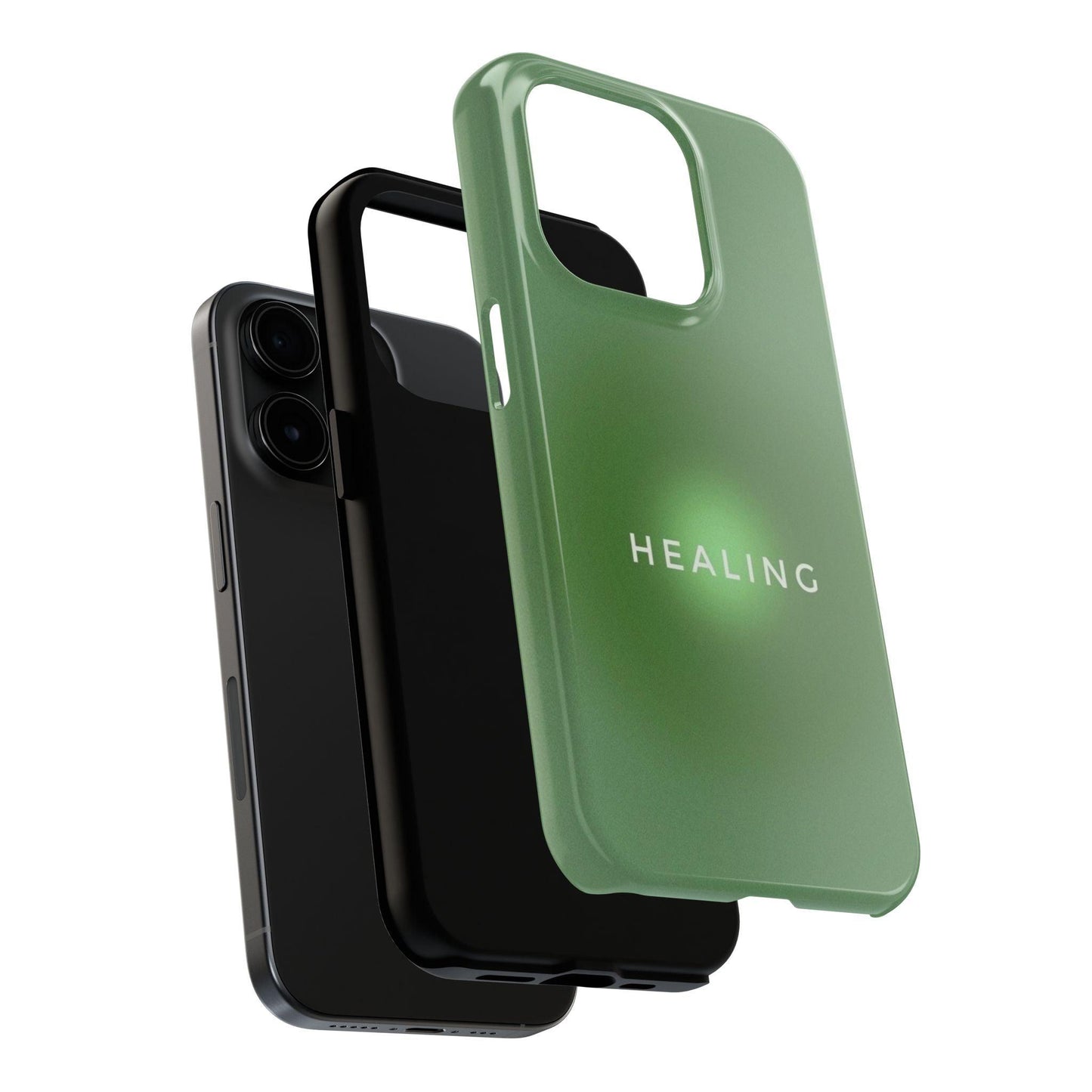 Healing Tough iPhone Cases in Green