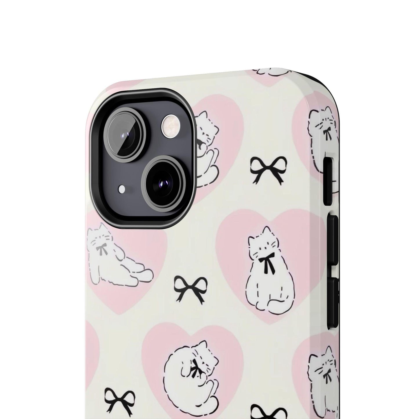 Kitty Love Affair Tough iPhone Cases