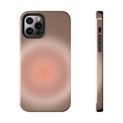 Taupe Aura Tough iPhone Cases