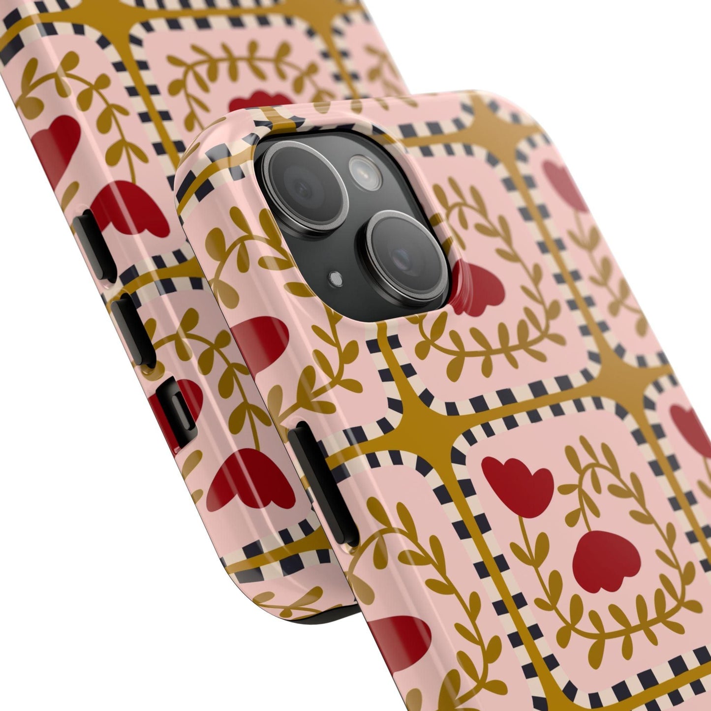 Floral Quirkiness Designer Tough iPhone Cases