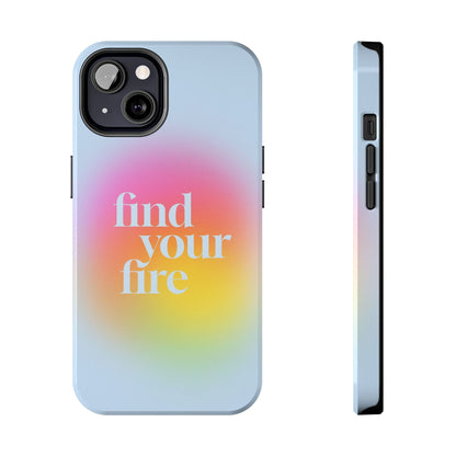 Fine Your Fire Aura iPhone Cases