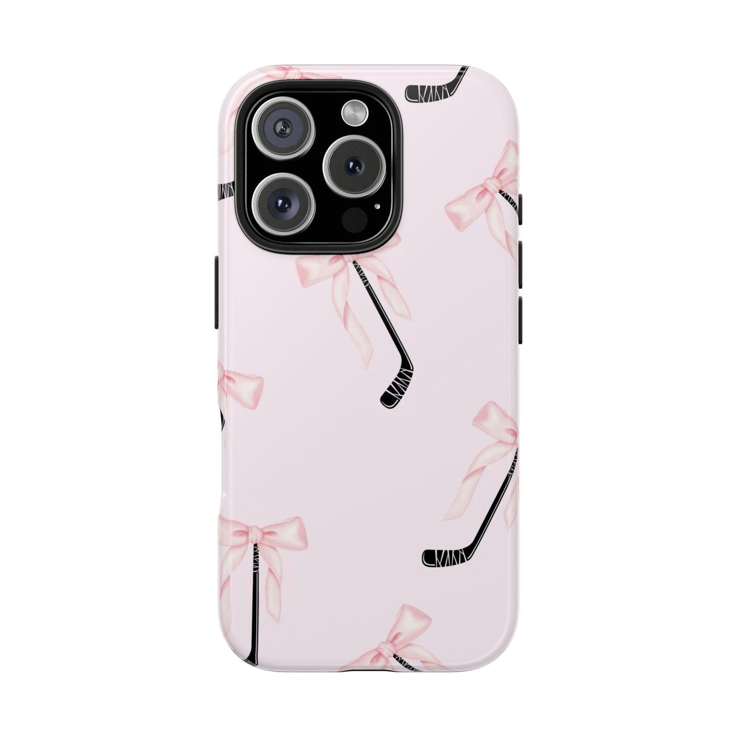 Blush & Puck Elegance Tough iPhone Cases