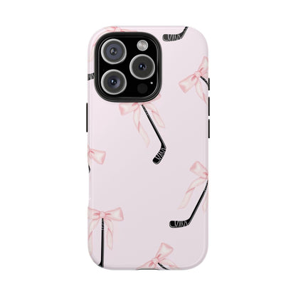 Blush & Puck Elegance Tough iPhone Cases