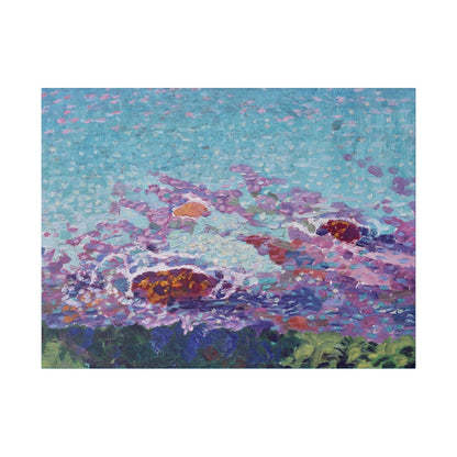 Ocean Coast painting in high resolution by Maurice Denis 1870 to 1943  Matte Canvas, Stretched, 0.75"