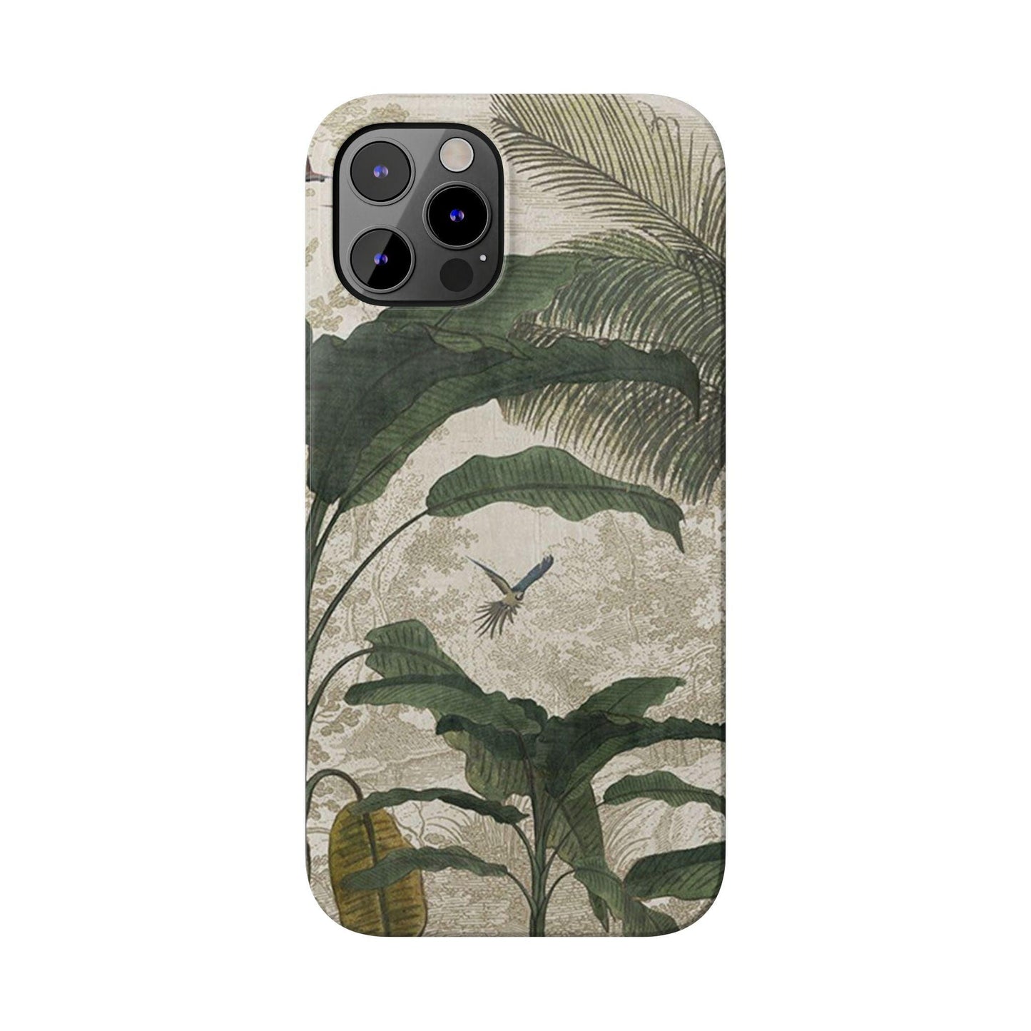 Tropical Paradise Vintage Charm iPhone Cases