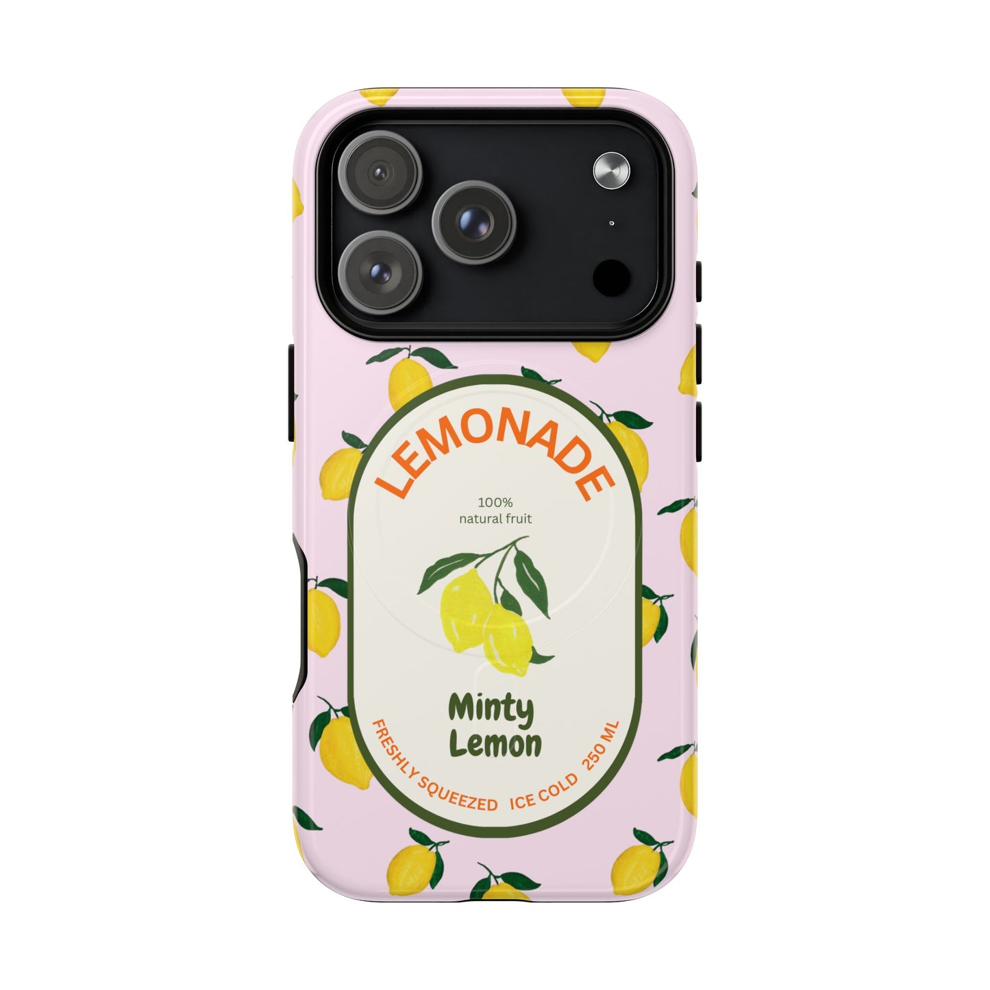 Minty Lemon MagSafe Phone Case