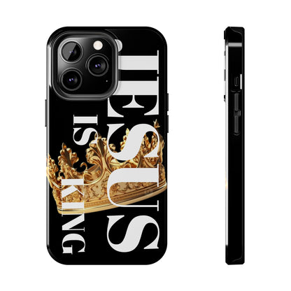 Jesus is King iPhone Cases