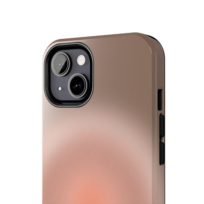 Taupe Aura Tough iPhone Cases