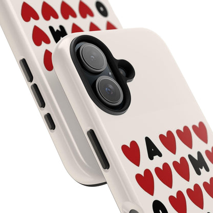 Amour Valentines Hearts Tough iPhone Cases