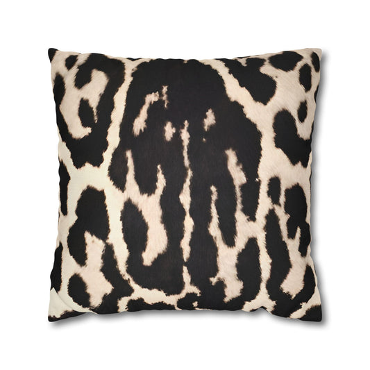 Animal Print Cushion Cover - Spun Polyester Square Pillowcase