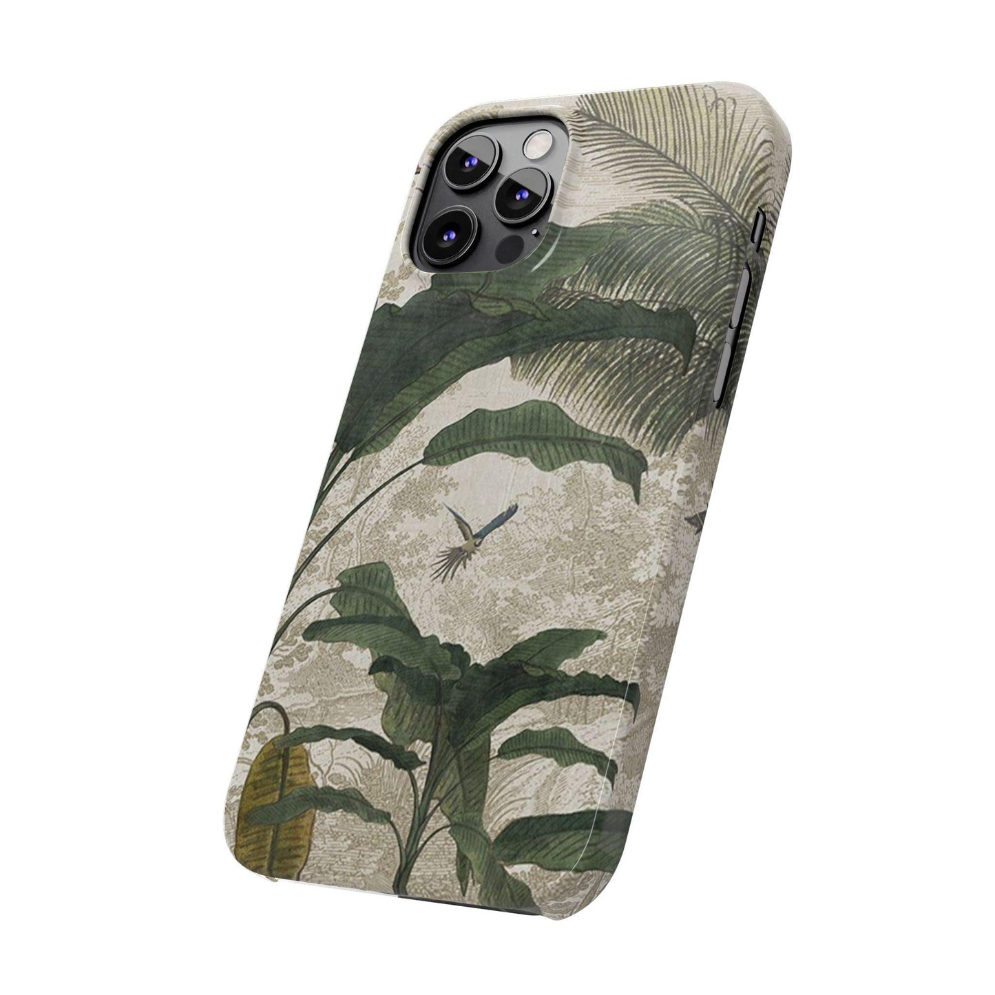 Tropical Paradise Vintage Charm iPhone Cases