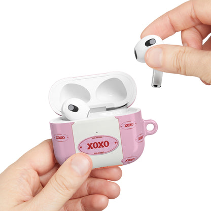 Cute Pink XOXO AirPod Case