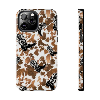 Moo & Boots Mania Tough iPhone Cases