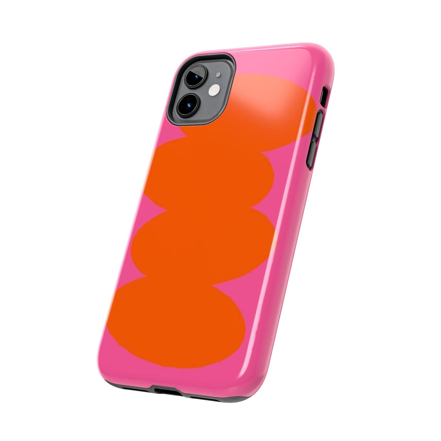 Pink Tangerine Blush Tough iPhone Cases