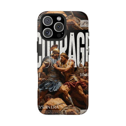 Courage Battle Scene iPhone Cases