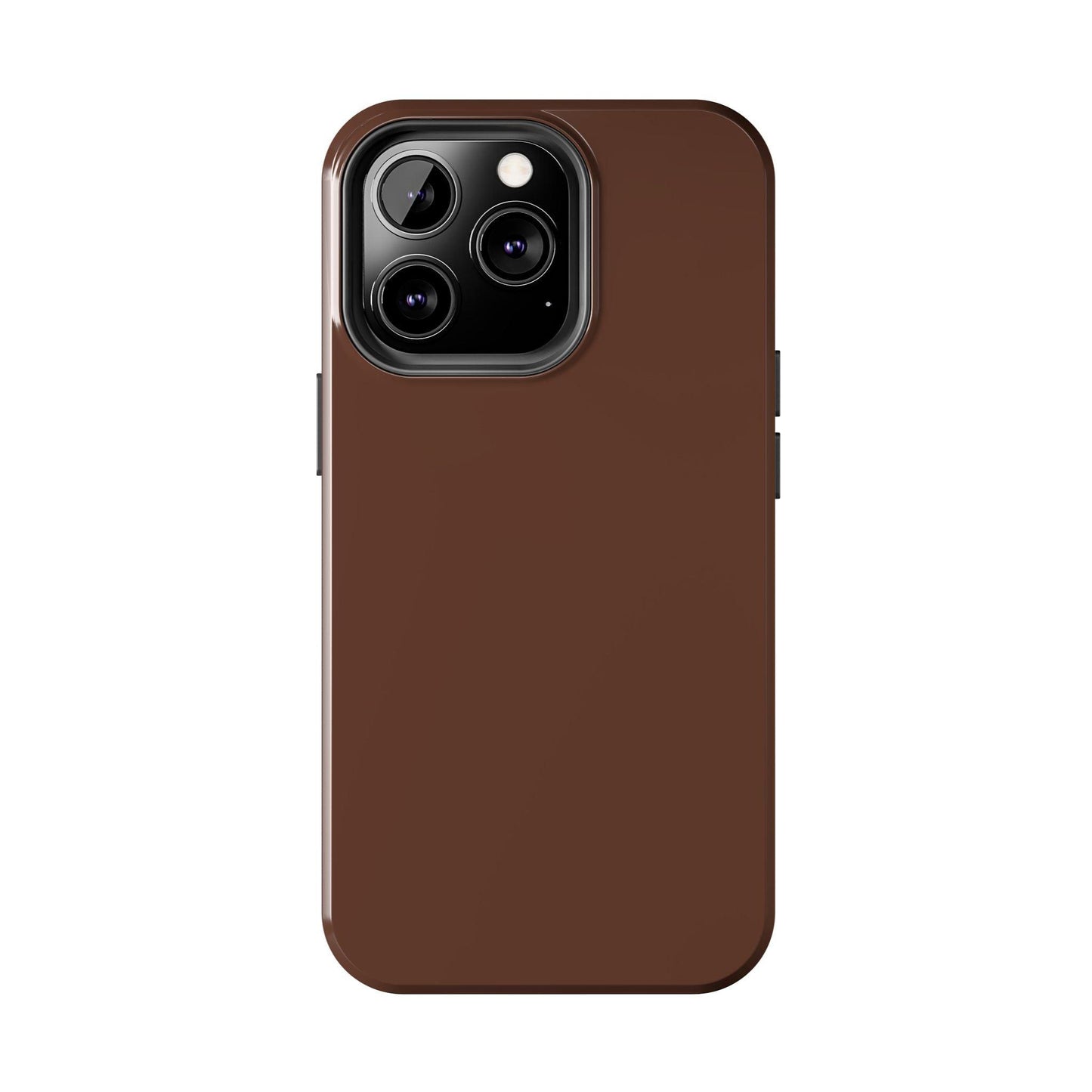 The Basics Coffee Brown iPhone Cases - The Basics Collection