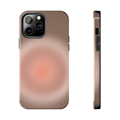 Taupe Aura Tough iPhone Cases