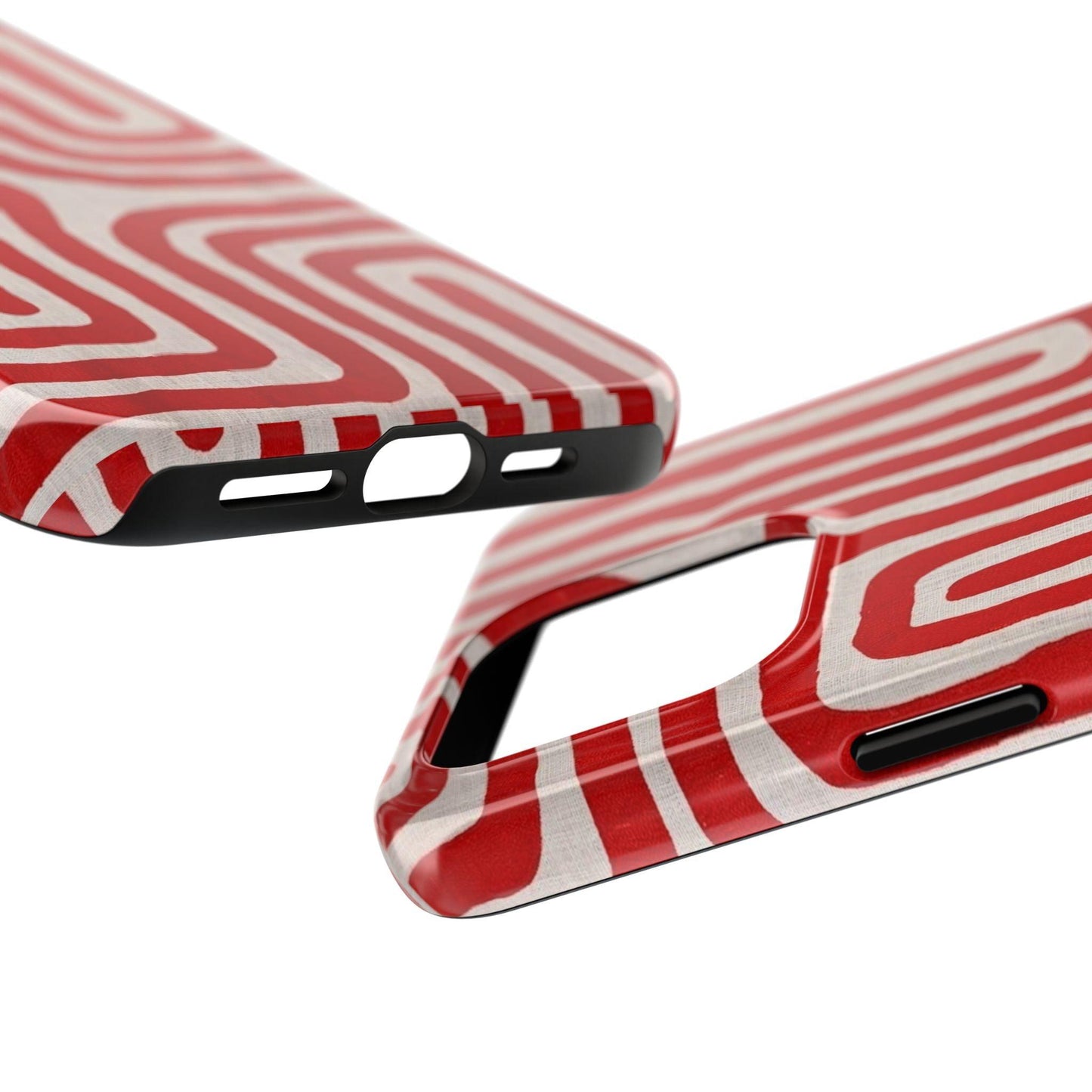 Scarlet Labyrinth Tough iPhone Cases