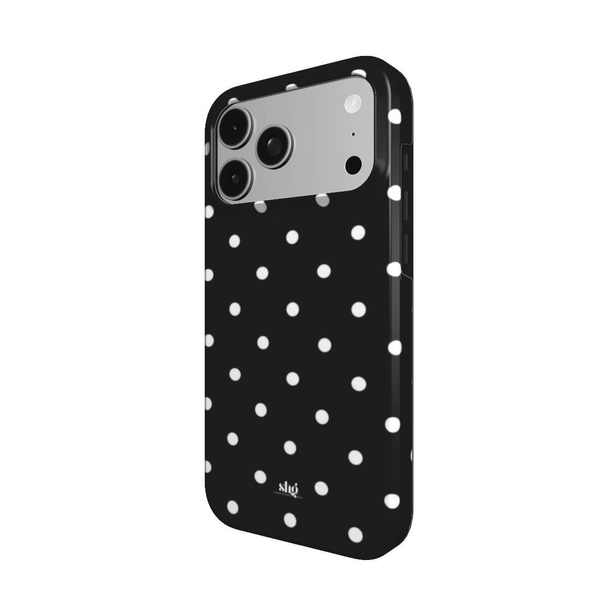 Classic Black Polka Dot Phone Case