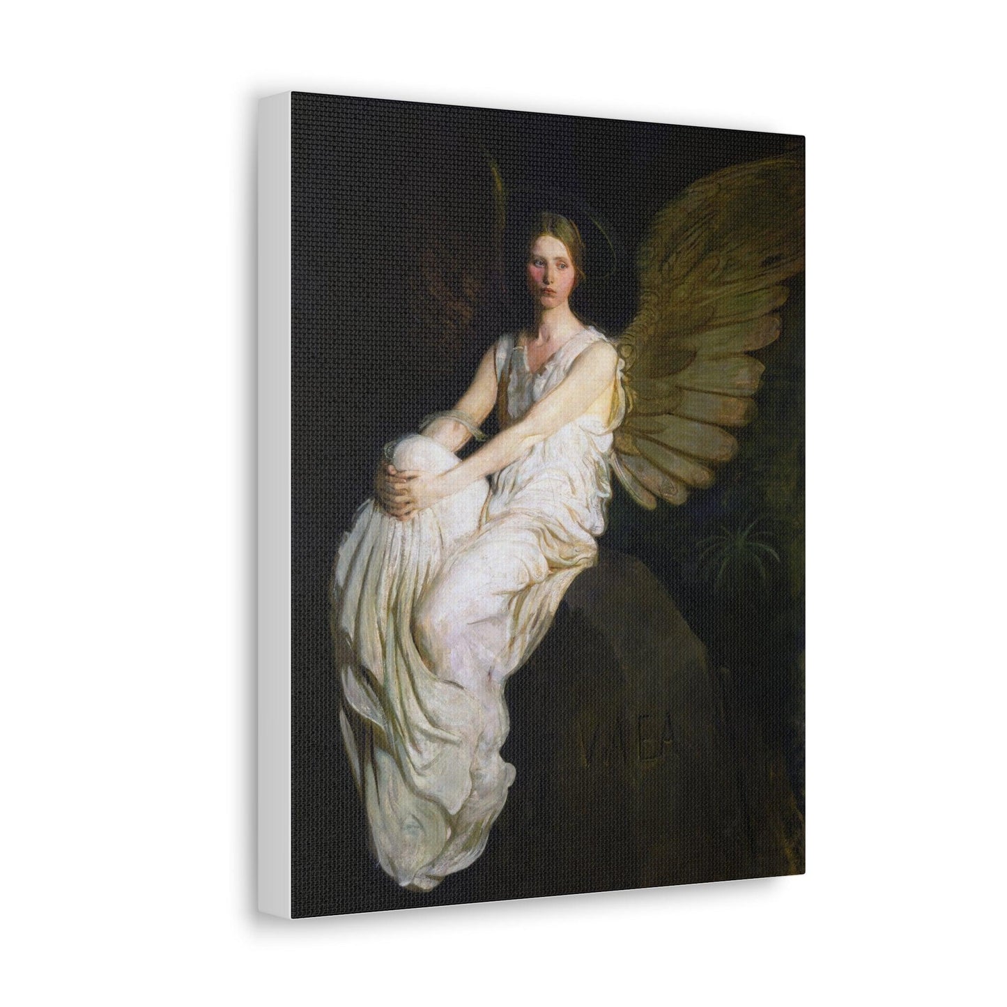 Stevenson Memorial (1903) painting by Abbott Handerson Thayer - Canvas Gallery Wraps