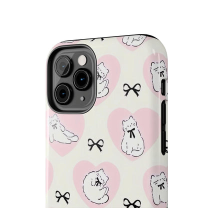 Kitty Love Affair Tough iPhone Cases