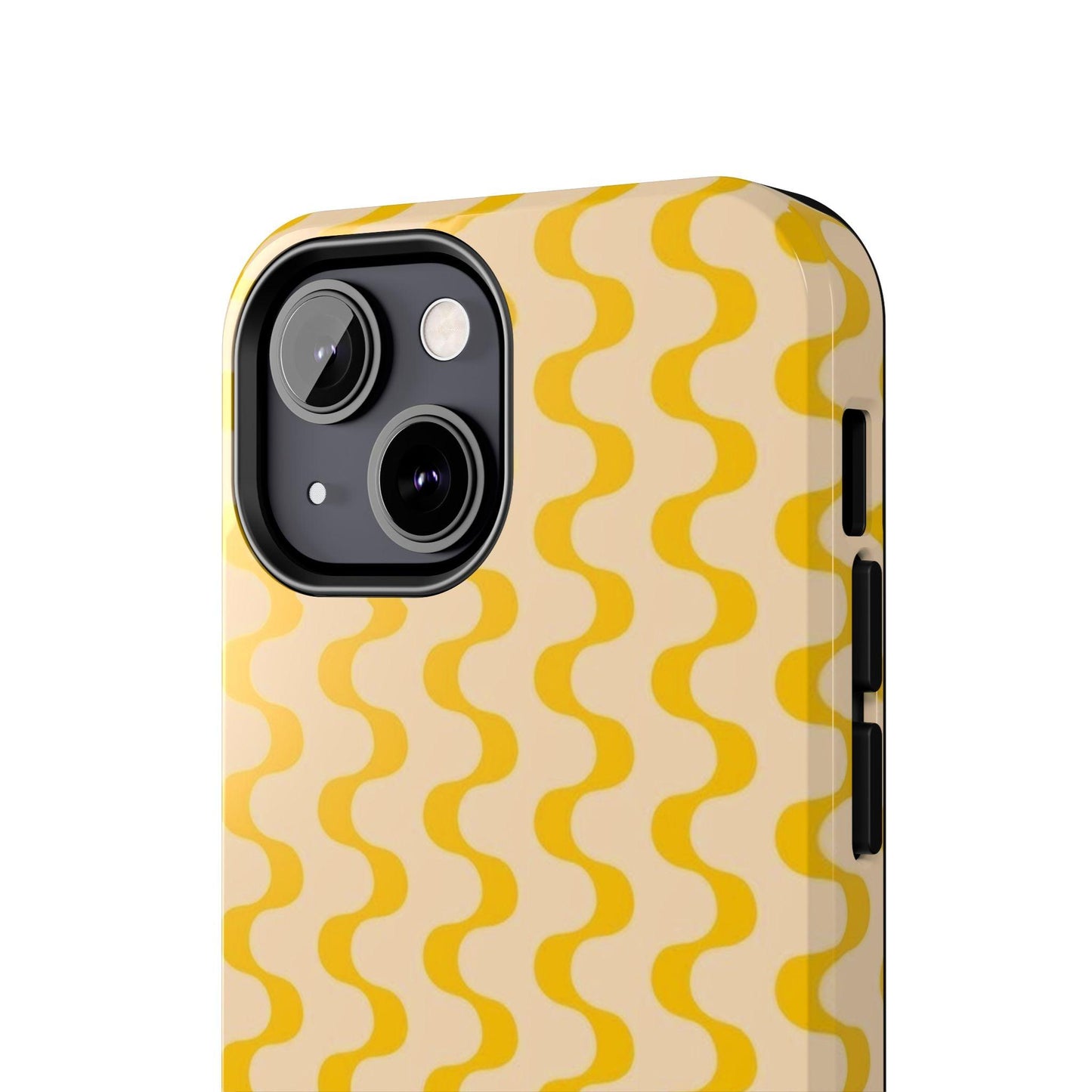 Yellow Dancing Dunes Tough iPhone Cases