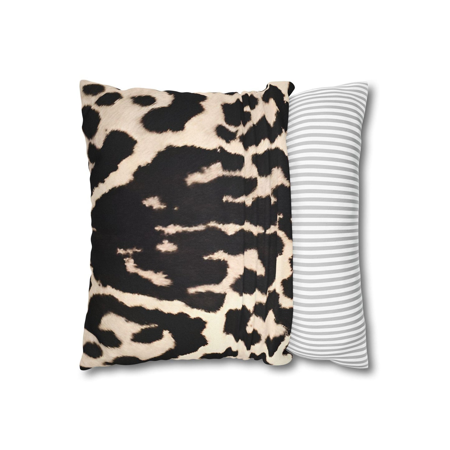 Animal Print Cushion Cover - Spun Polyester Square Pillowcase