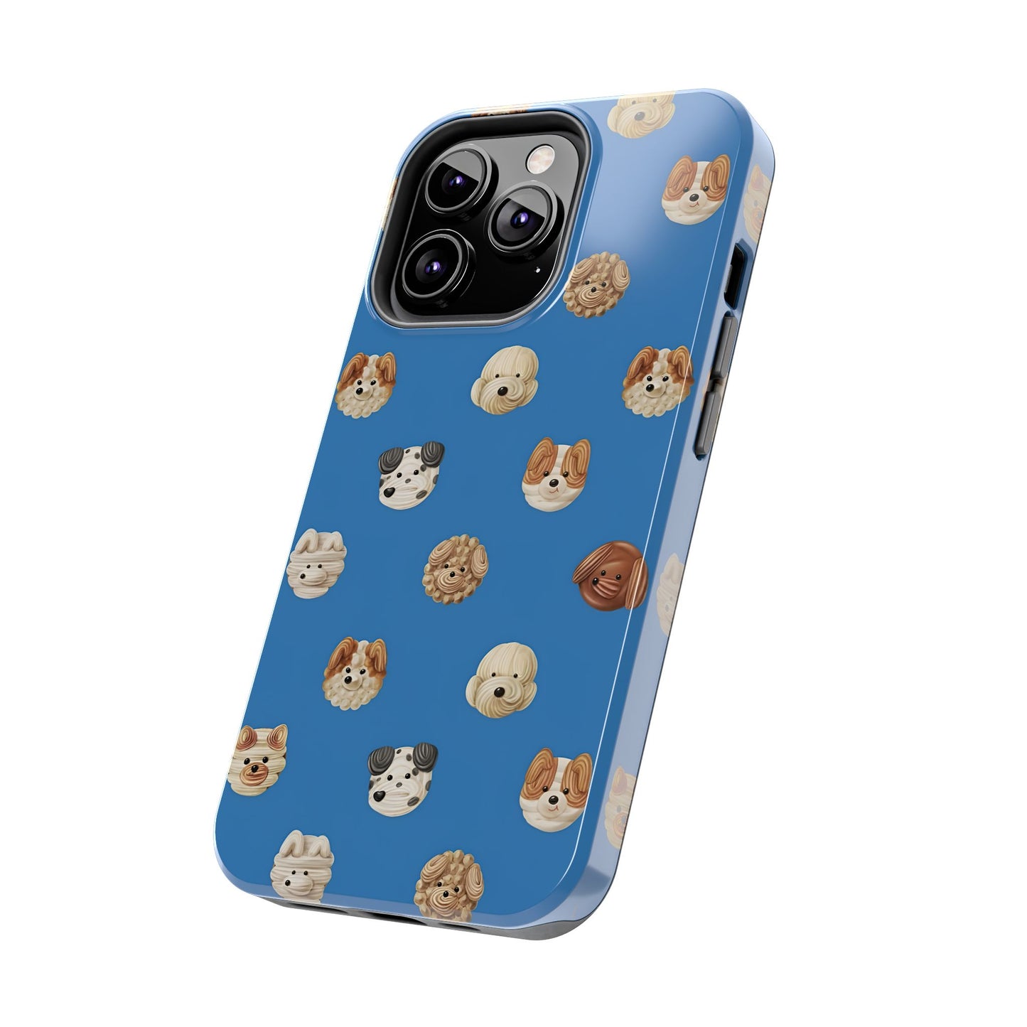 Cute Dog Faces Tough Phone Case - Durable Pet Lover Accessory