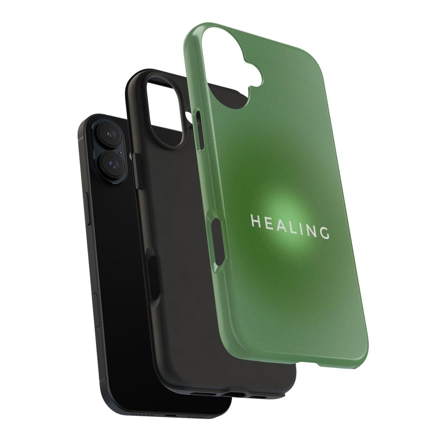 Healing Tough iPhone Cases in Green