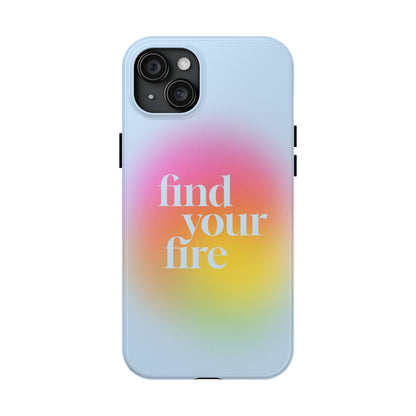 Fine Your Fire Aura iPhone Cases