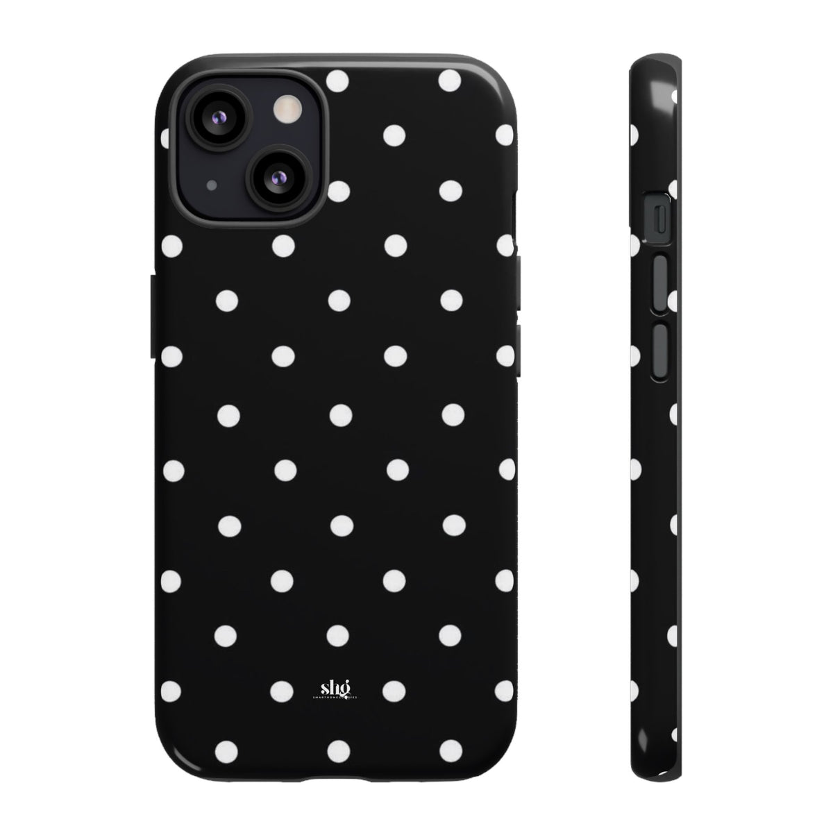 Classic Black Polka Dot Phone Case