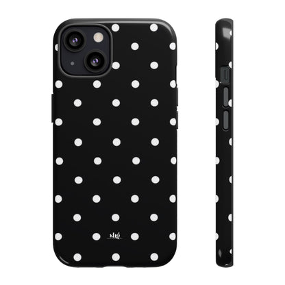 Classic Black Polka Dot Phone Case