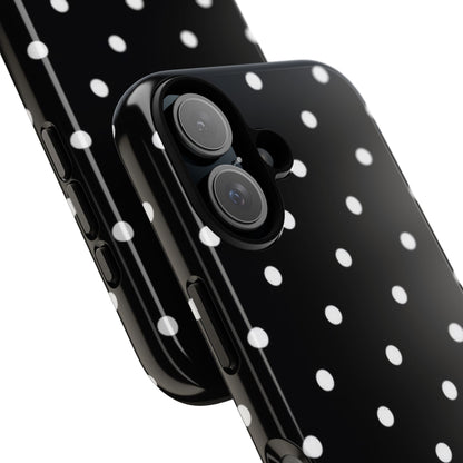 Classic Black Polka Dot Phone Case