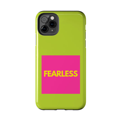 Fearless Tough Neon iPhone Cases