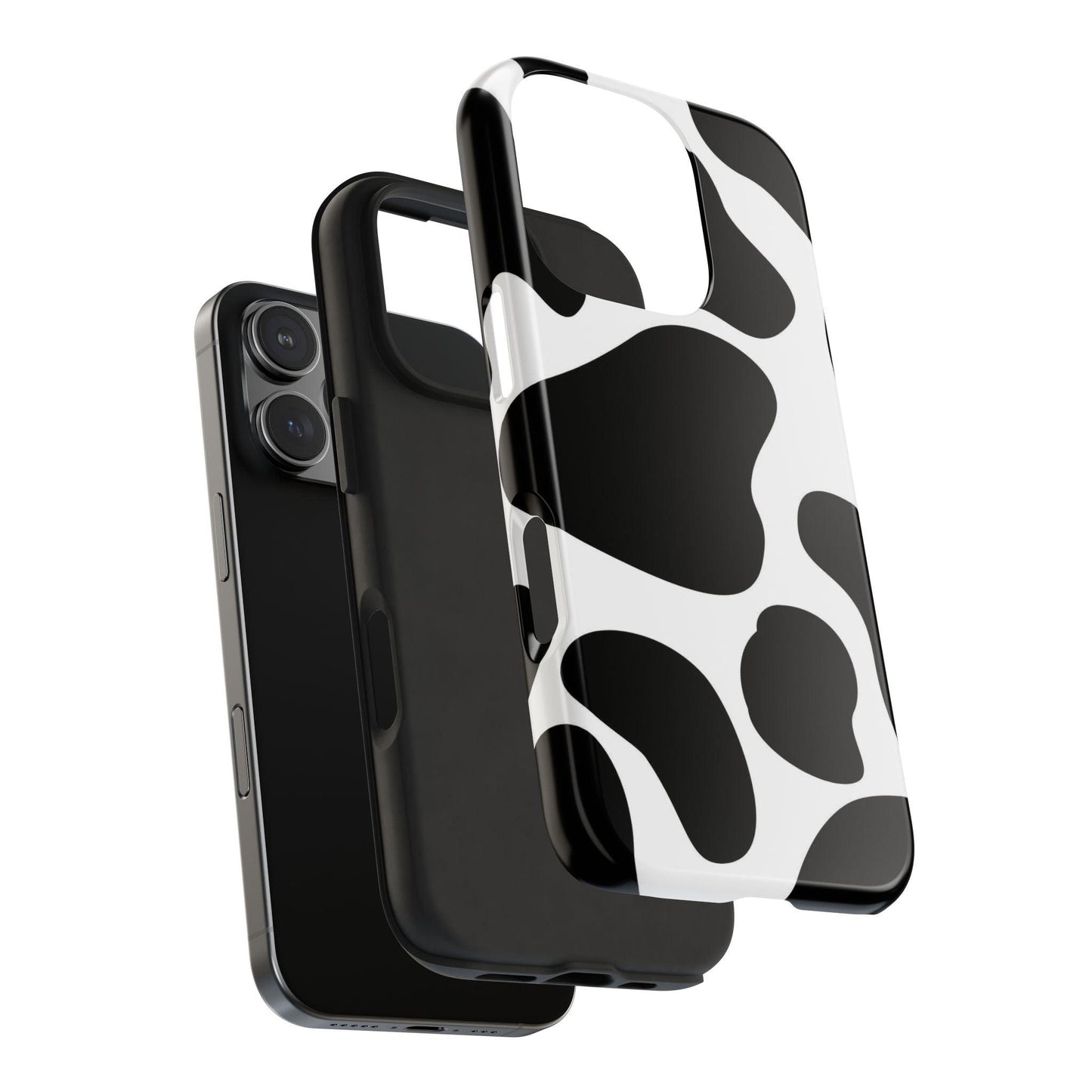 Moo-dern Elegance Tough iPhone Cases