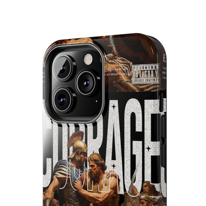 Courage Battle Scene iPhone Cases