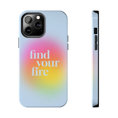 Fine Your Fire Aura iPhone Cases