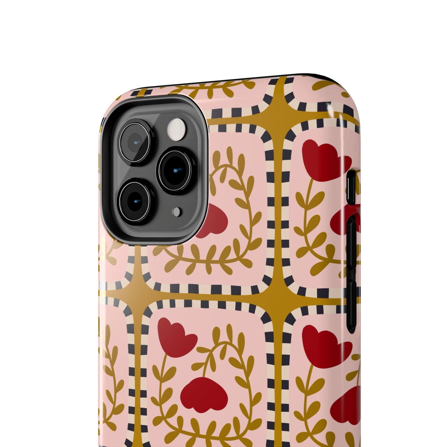 Floral Quirkiness Designer Tough iPhone Cases