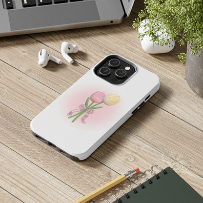 The Tulips Treasure Tough iPhone Cases