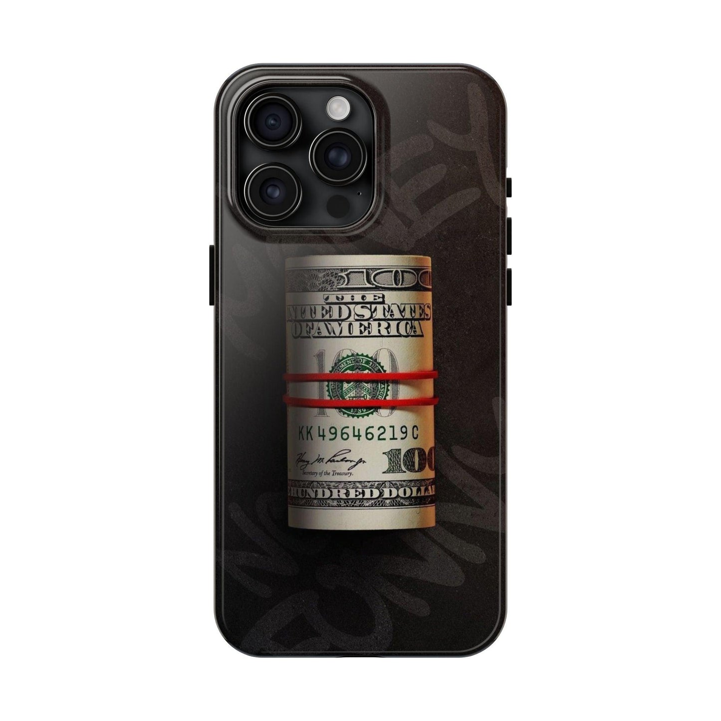 No Money No Funny Tough iPhone Cases