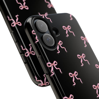 Pink Ribbon Charm iPhone Tough Case