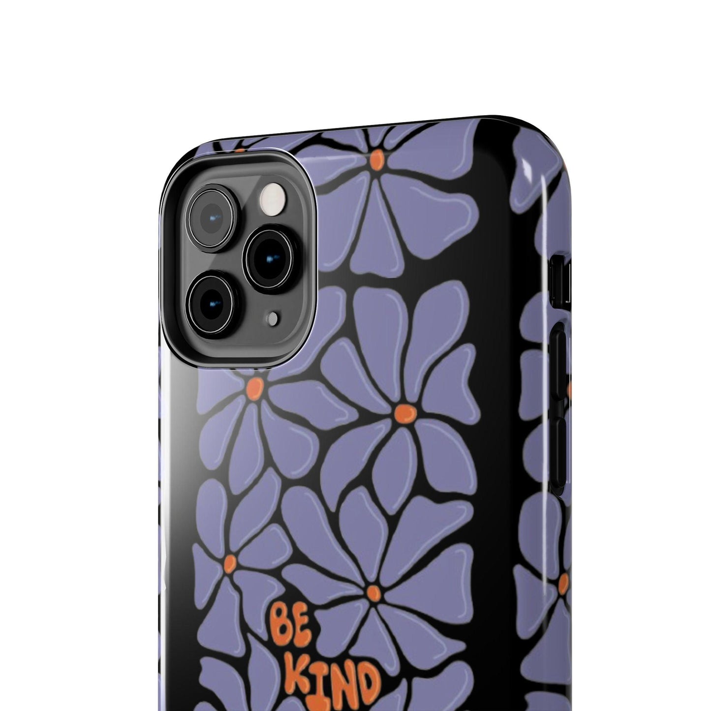 Be Kind Floral Tough iPhone Cases