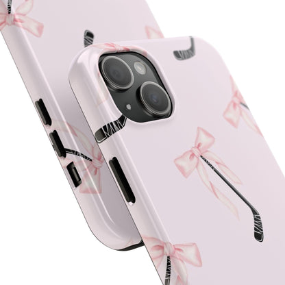 Blush & Puck Elegance Tough iPhone Cases