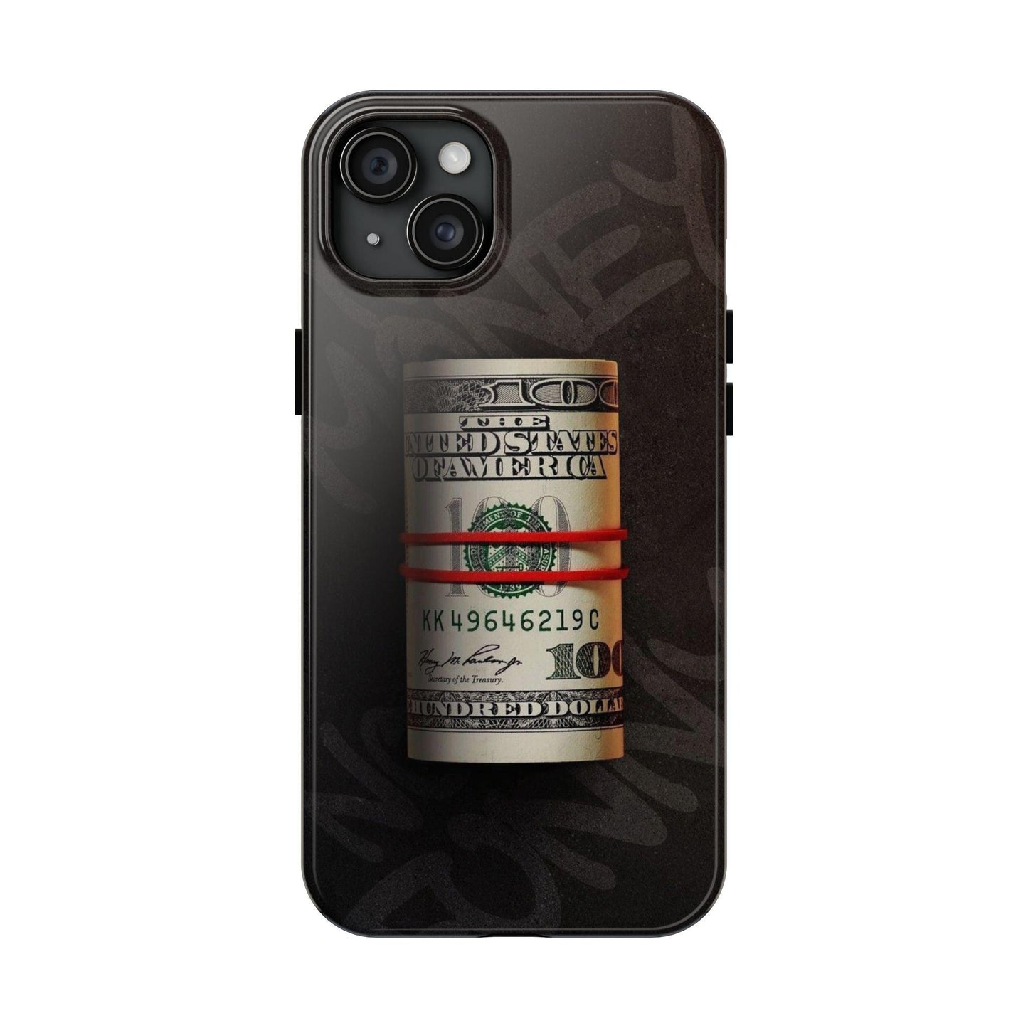 No Money No Funny Tough iPhone Cases