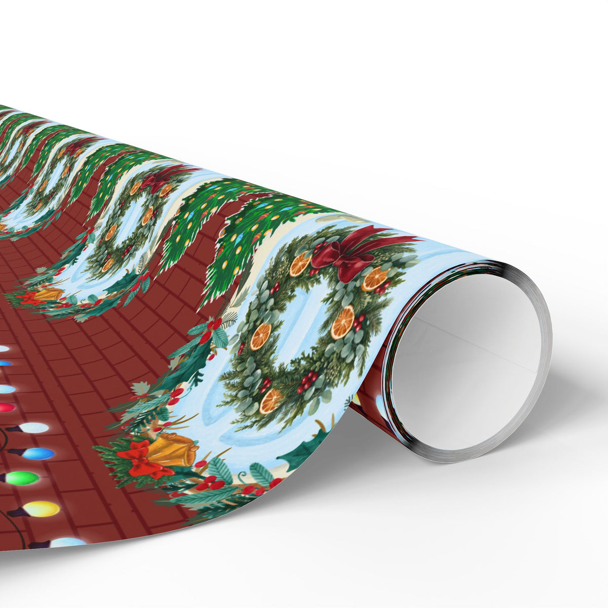 Home for Christmas Wrapping Paper Roll