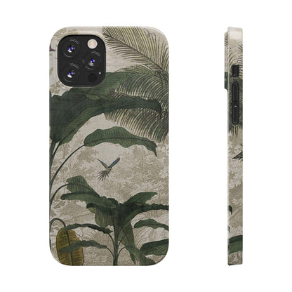 Tropical Paradise Vintage Charm iPhone Cases