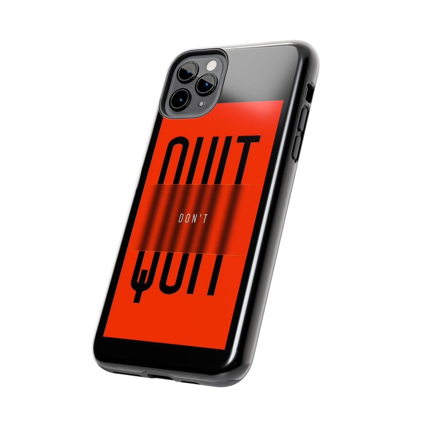 Don't Quit Tough iPhone Cases