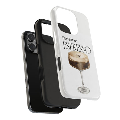 Espresso Martini Tough iPhone Cases