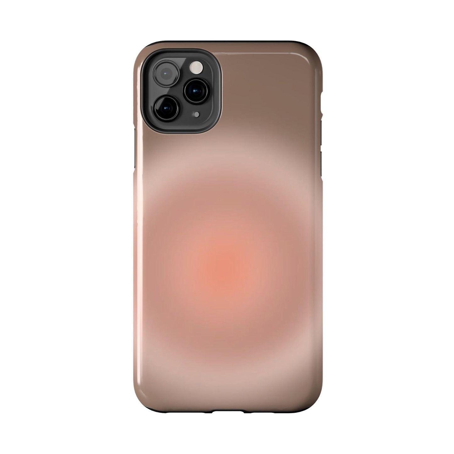 Taupe Aura Tough iPhone Cases